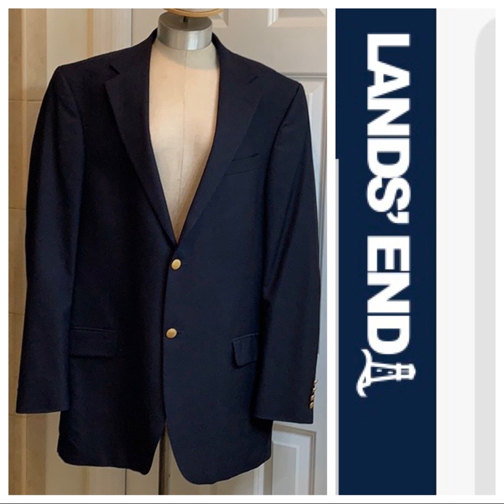 Lands'End Men's Sport Coat Size 44L